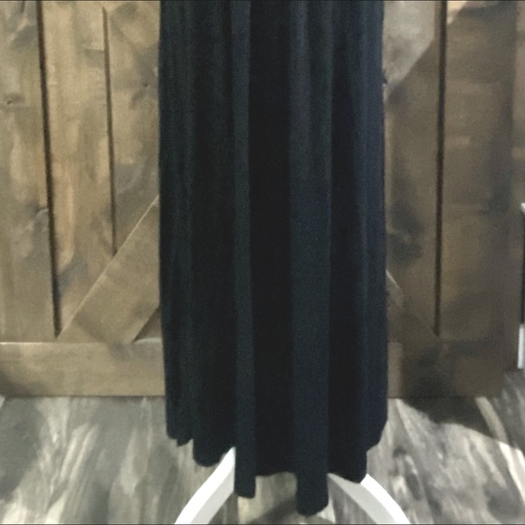 Design History Black Sleeveless Maxi Dress Sz M - Picture 7 of 13